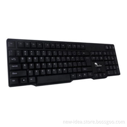 Computer Keyboard with Waterproof Splash Design, 0 to 50°C Operating Temperature